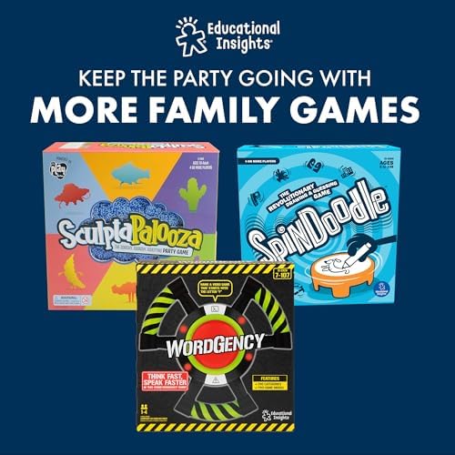 Educational Insights Blurt! The Think Fast, Shout-it-Out Party Game - Family Games for Kids and Adults, Board Games for Family Night, Fun Word Game, Ages 7+ - Image 6