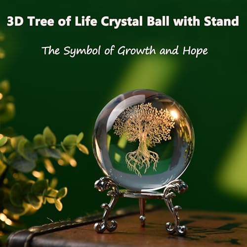 IFOLAINA 3D Tree of Life Crystal Ball Tree of Life Decor - Image 6