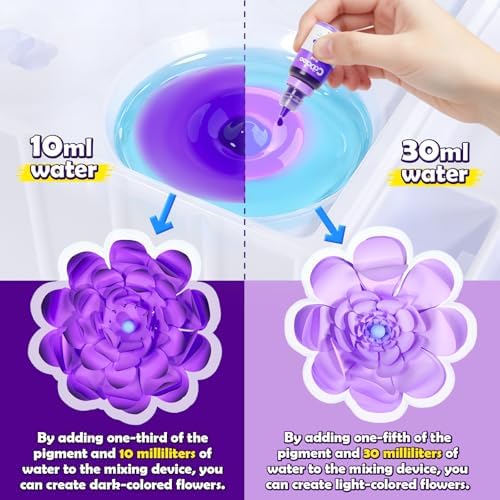 DIY Flower Craft Kits Magic Dyeing Florist Bouquet Maker Art Supplies Arts - Image 6