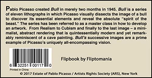 Picasso's Bull Flipbook for Kids 6-12, Animation Flip Book for Children - Image 2