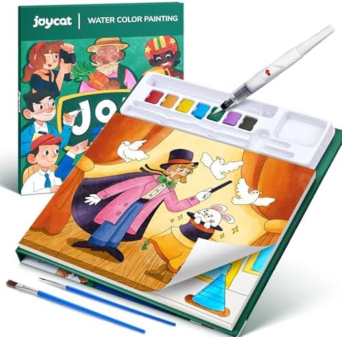 JoyCat Paint with Water Coloring Books for Toddlers (Occupations) by JOYCAT