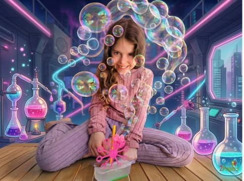 DIY Girls STEM Project, Kids Science Experiments Arts and Crafts Electric Toys Ages 8 9 10 11 12+ Teens, Educational Engineering Kit Present for Girls, Robotics Building Set & Birthday Gift idea - Image 2