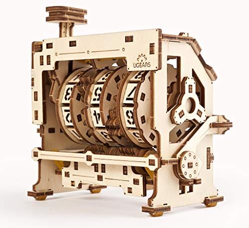 UGEARS STEM Lab Math Series - Unique Educational and Engineering 3D Puzzles with App (Counter) - Image 5