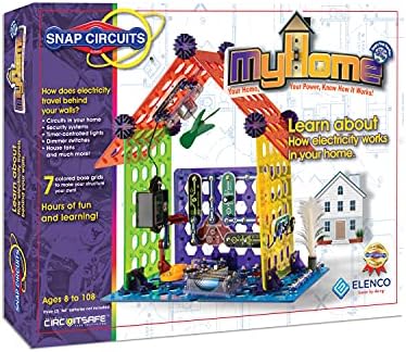 Snap Circuits Elenco My Home Electronics Building Kit for Kids Ages 8 and Up by SnapCircuits