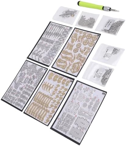 Jiawu 3D Metal Puzzles, STEM Educational DIY Kit with Mechanical Assembly Model Building Blocks for Kids Adults Featuring Cold Rolled Carbon Steel and Movable Joints (Gold) - Image 5