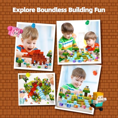 GobiDex Magnetic Building Blocks Dinosaur Toys for 3+ Years Old Boys Girls - Image 3