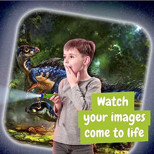 Science4you Dinosaur Torch Projector for Children 4+ Years, Projector Torch for Kids + 24 Images and Poster Included, Dino Stem Toy, Gift for Boys and Girls Age 4 5 6+ - Image 4