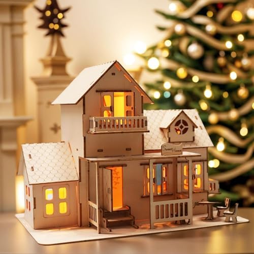 Music Park 3D Wooden Puzzles for Adults, Sweet Home - Image 3