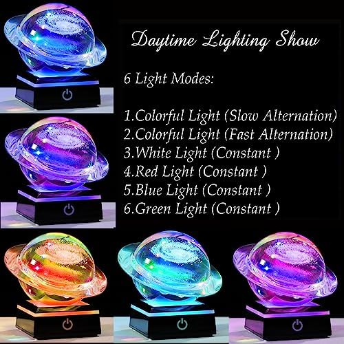 Qianwei 3D Solar System Model Galaxy Crystal Ball Astronomy Gift Room Decor - Image 6