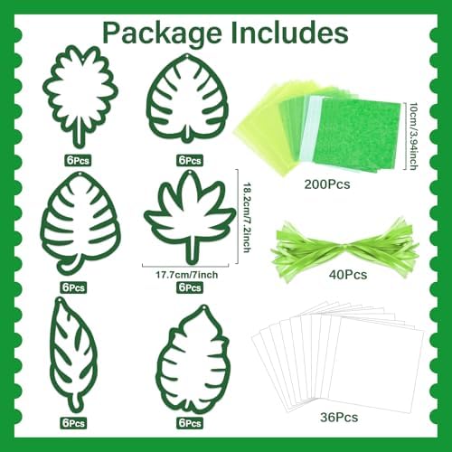Qyeahkj 36Set Palm Sunday Suncatchers Crafts Kit for Kids - Image 2