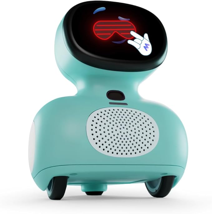 MIKO Mini: AI Robot for Kids with 30-Day Free Max | Voice-Interactive Play & STEAM Activities | Games, Stories & Dance | Child-Safe, Compact Gift for Boys & Girls Ages 5–10 | Blue