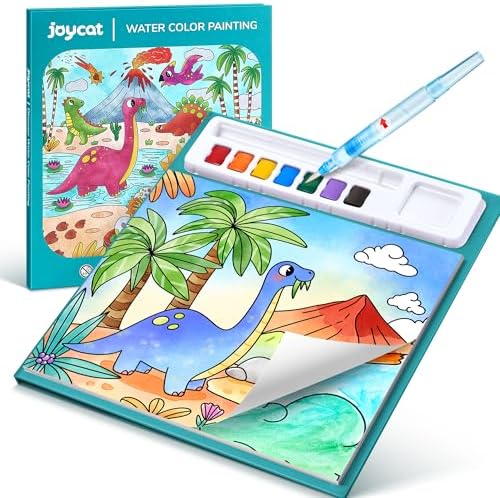 JoyCat Paint with Water Coloring Books for Toddlers (Dinosaurs) by JOYCAT