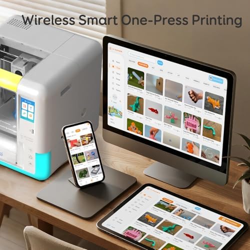 AOSEED AI 3D Printer for Kids, Fast 400mm/s, 1500+ Models, Enclosed Safe - Image 6