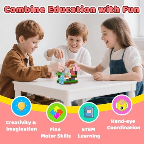 Magnetic Blocks, 300PCS Toys Building Cube Birthday Gifts for Kids - Image 6