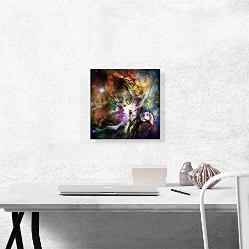 ARTCANVAS Colorful Orion Nebula Hubble Telescope NASA Photograph Canvas Art Print Stretched Framed Painting Picture Poster Giclee Wall Decor - 12" x 12" (1.50" Deep) - Image 2