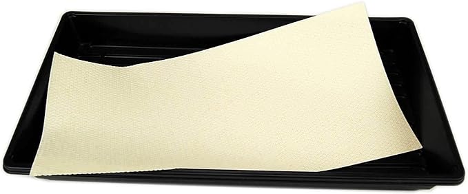 Handy Pantry Micro-Mats Hydroponic Grow Pads - for Organic Production - 10 Pack - Plant & Seed Germination: Wheatgrass, Microgreens, More - for 20" x 10" Greenhouse Trays