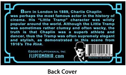 Charlie Chaplin Flipbook for Movie Lovers, Animation Flip Book Keepsake - Image 2