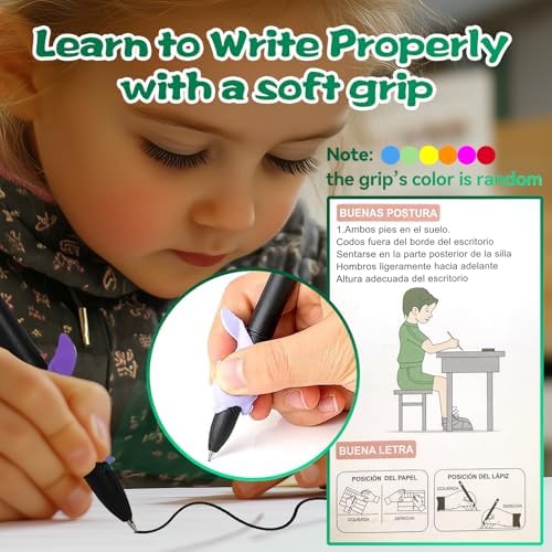 Magic Grooved Writing Practice for Kids - Spanish, Small, 4 PCS - Image 5