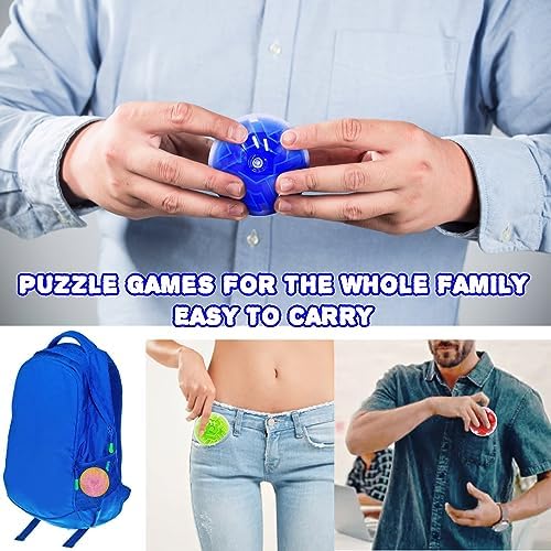 100PCS Brain Teaser Puzzle Ball Fidget Toys Bulk, Mini 3D Maze Balls Puzzles Games Party Favors for Kids 4-8 8-12,Classroom Prizes Stocking Stuffers for Boy Girl Gifts Easter Carnival Birthday Goodie - Image 6