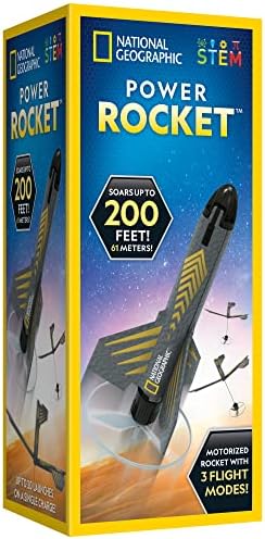 National Geographic Motorized Rocket Launcher for Kids Ages 8-12 by BlueMarbleToys