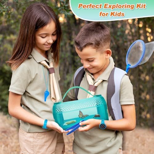 Bug Catcher Kit & Outdoor Explorer Kit for Kids, 10 Pcs Bug Catching Kit - Image 6
