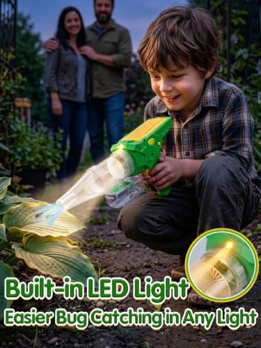 17W Gentle Suction Bug Vacuum Catcher for Kids, with Built-in LED Light - Image 4