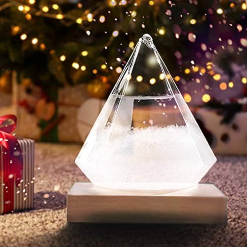 Weather Storm Glass Bottle Drop Creative Stylish Weather Station Forecaster Barometer, Desktop Decoration Crafts of Choice by MoharWall