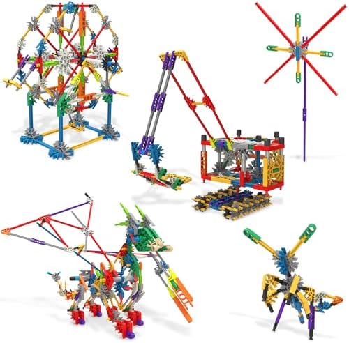 KNEX 80 Model Deluxe Set with Reusable Bag - STEM Building Kit, Kid Construction, Creative Play Toy‚ Ages 8+ - Image 2