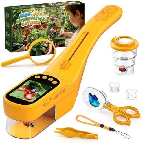 Kids Bug Catcher Microscope STEM Exploration Toy for Ages 3+ by Unknown