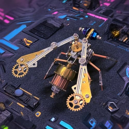 3D Metal Model Kits Insect Bug Mechanical Steampunk Science Kit Metal Building DIY Projects Arts and Crafts Hobby Kits Gift Ideas for Birthday & Christmas (Mechanical Insect) - Image 2