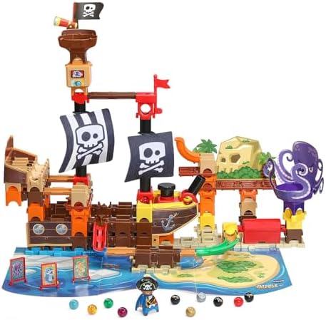 VTech Marble Rush Pirates Cove Adventure Set Marble Run Toy by VTech