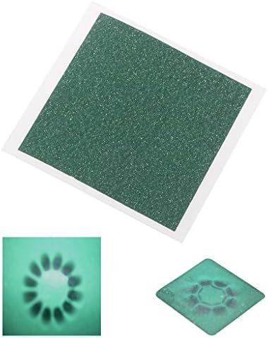 Magnetic Field Viewer Viewing Film 50x50mm Card Magnet Detector Pattern Display, Green - Image 5