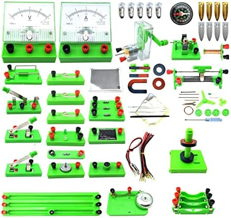 Physics Labs Basic Electricity Discovery Circuit and Magnetism Experiment Kits for High School Students Electromagnetism Elementary Electronics by Unknown