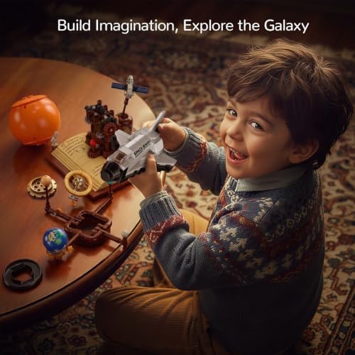 672Pcs Spinning Solar System Building Block Set, Rotating Planet Model Kit - Image 5