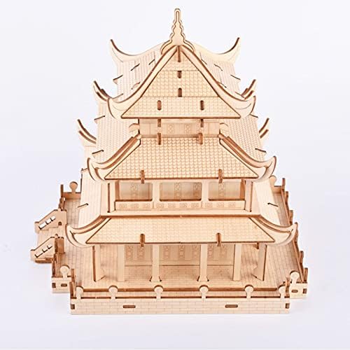 3D Puzzle,Balody World Famous Architecture Blocks Model,Assembly Wooden Home Decors Adult Craft Kits, World Famous Buildings Model,Challenge for Adults,Birthday Gift for Adults - Image 4