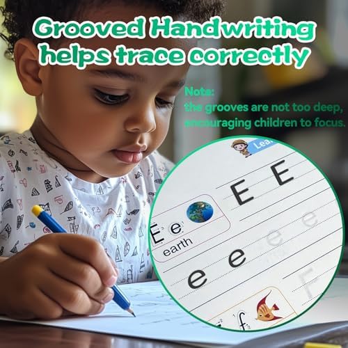 Magic Grooved Writing Practice for Kids - English, Small, 4 PCS - Image 3