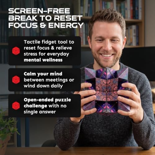 Shashibo DODECA Magnetic Puzzle Cube, Stress Relief Fidget Toy - Image 5