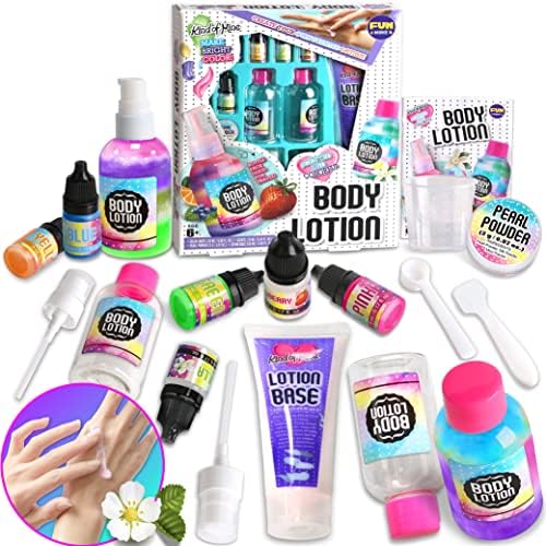 Kid Body Lotion Making kit, FunKidz STEM Makeup Maker kit for Girls Science Kits by FUNKIDZ