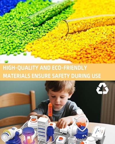 Science STEM Kits for Kids, Electronics Exploration Kit, 41 Pcs DIY Circuit Parts, Over 700 Projects, STEM Educational Toy Gifts for Kids Boys Girls Ages 3 4 5 6 7 8 9 10 11 12, Color Project Manual - Image 5