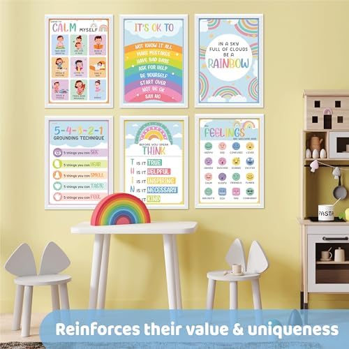 Jackinthebox 12 Calming Corner Posters and charts for Kids Classroom Decor - Image 6