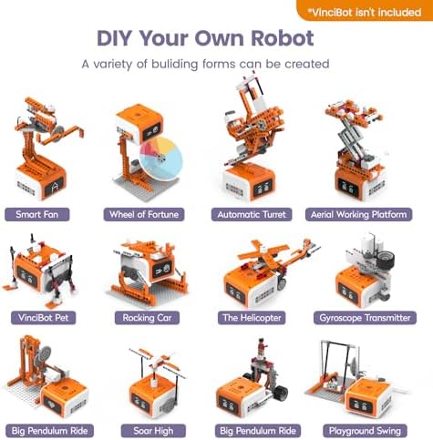 VinciBot Coding Robot with Creator kit for Kids 8-12 - Image 2