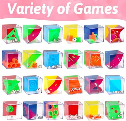 24PCS Brain Teaser Puzzles Cubes Party Favors Bulk for Kids 4-8 8-12 Birthday Summer Goodie Treat Bag Stuffers Classroom Treasure Chest Carnival Prizes Box Toys Pinata Filler End of Year Student Gift - Image 6