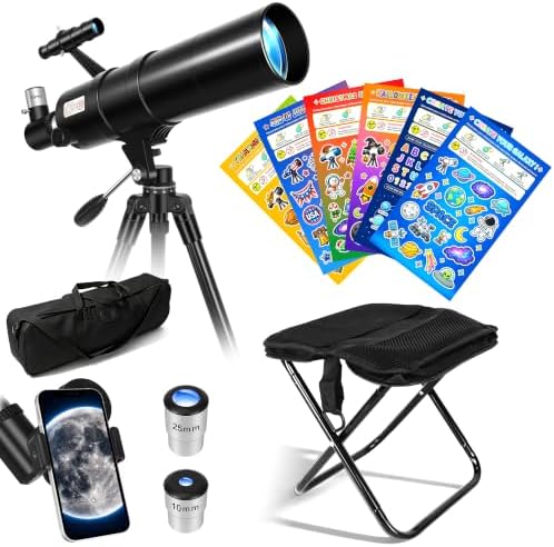 Telescope for Adults & Kids High Powered 90mm Aperture 600mm by FEICOSKY