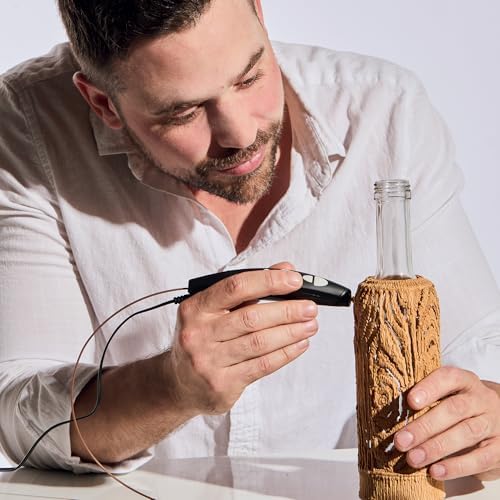 SCRIB3D PRO 3D Printing Pen Set, Design and Prototyping Tool for Creative Professionals, Includes Speciality Plastic Materials, Interchangeable Nozzle Set and DoodlePad - Image 3