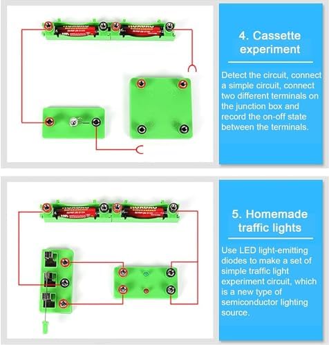 Circuit & Magnetism Experiment Kit - Fun Extended Set for Magnetic & Electromagnetic Force Demonstrations - Image 3