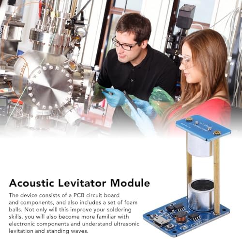 Ultrasonic Levitation Module DIY Kit – Physics Experiment Tool with Standing Wave Controller for STEM Education & Electronic Projects - Image 2