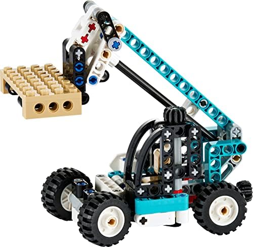 LEGO Technic 2 in 1 Telehandler 42133 Forklift to Tow Truck Toy Models, Construction Truck Building Set, Toys for Kids, Boys and Girls Aged 7 Plus - Image 5