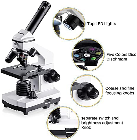 2000X Compound Microscope for Kids Adults: Microscope for Biology Education - Image 4