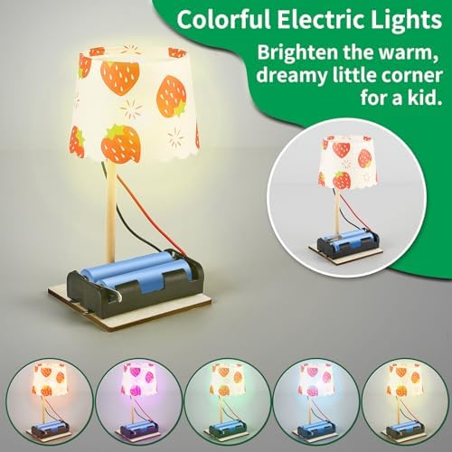 STEM Kits for Kids Age 6-8 8-10, 6 Bulk Science Lamp Crafts Kits 8-12 - Image 2