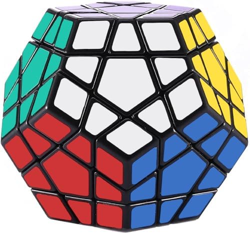 Dreampark Megaminx Speed Cube 3x3x3: Pentagonal Speed Cube Puzzle Toy by Dreampark